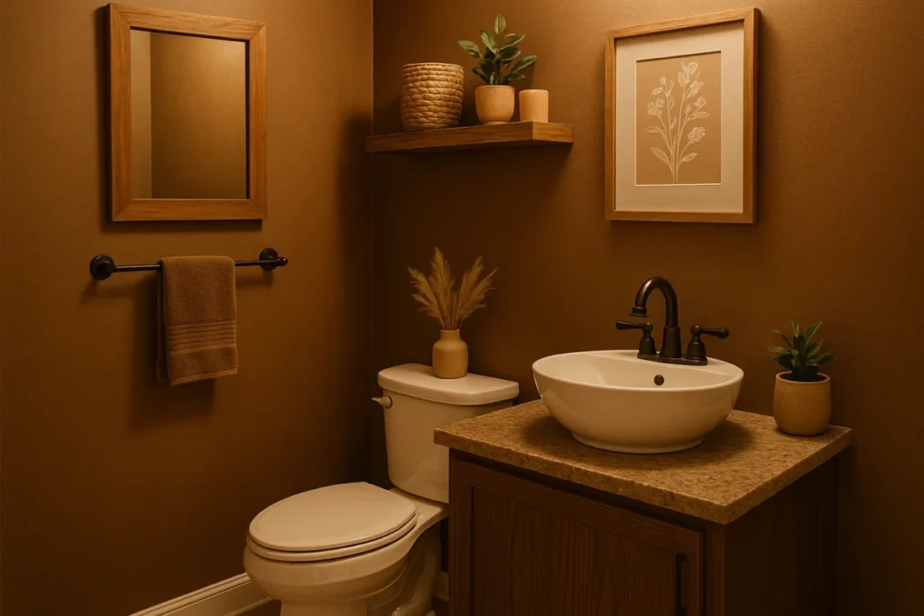 10 Brown Bathroom Decor Ideas