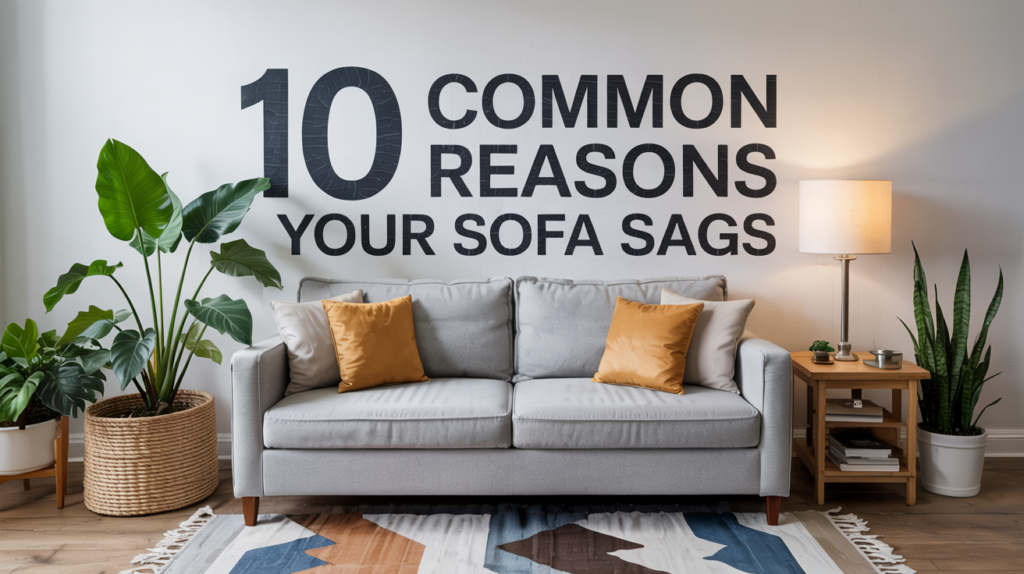 10 Common Reasons Your Sofa Sags