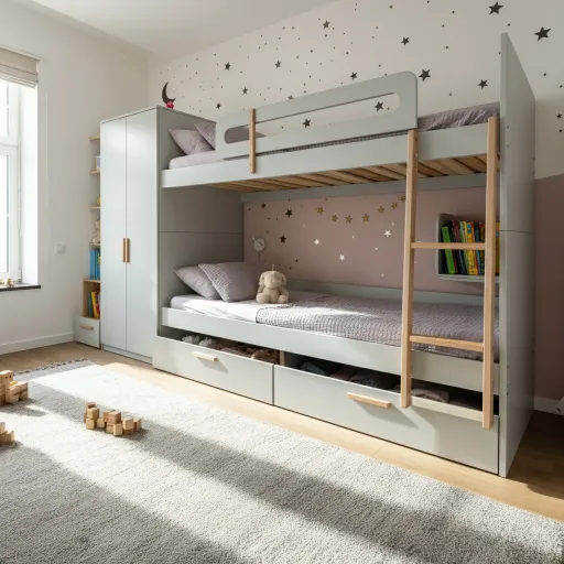 Bunk Beds with Storage Solutions