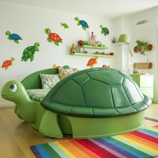 Cartoon Turtle Fun Room
