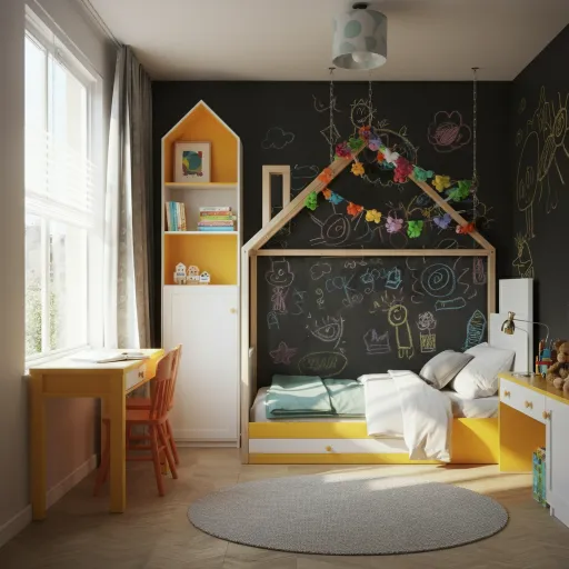 Chalkboard or Magnetic Walls