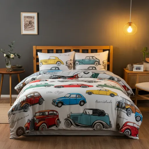 Classic Cars Bedspread