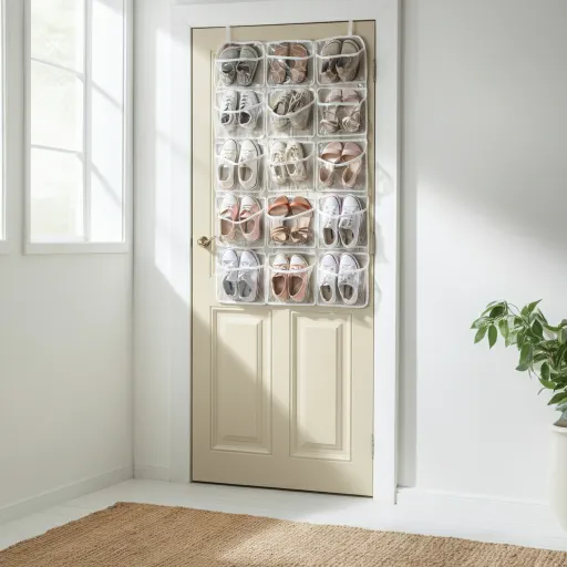 Clear Pocket Shoe Hanger