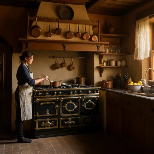 Copper Pots & Utensil Displays
