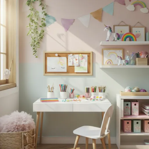 DIY Unicorn Art Corner