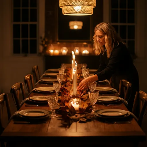 Dining Table Candle Runners