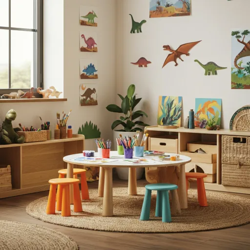 Dinosaur Art and Craft Stations
