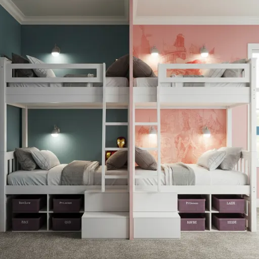 Disney-Themed Shared Sibling Room