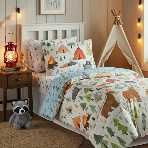 Forest Campfire Fun Bedding