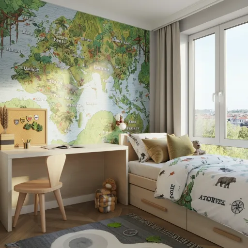 Interactive Jungle Map Room 