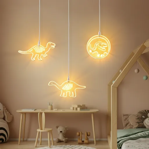 Jurassic-Themed Lighting