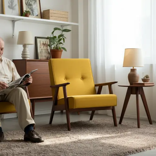 Mid-Century Modern Accent Chair