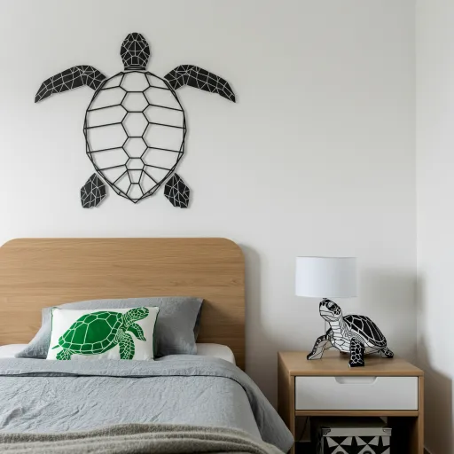 Minimalist Modern Turtle Room