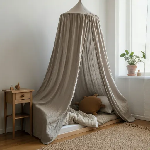 Minimalist White Canopy