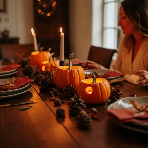 Pumpkin Candle Holders