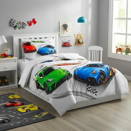 Race Car Rumble Bedding Set