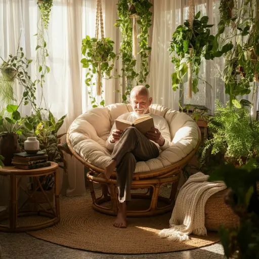 Rattan Papasan Chair