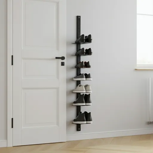 Slim Vertical Shoe Rack