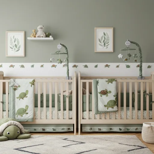 Tiny Turtle Nursery for Twins