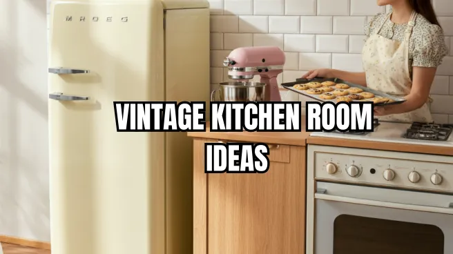 12 Vintage Kitchen Room Ideas for a Timeless Makeover Vintage Kitchen Room Ideas