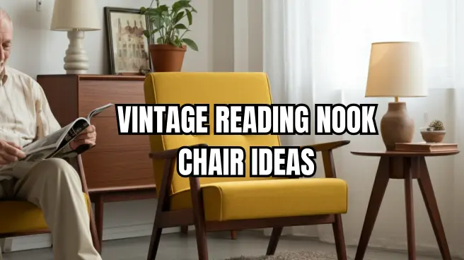 13 Vintage Reading Nook Chair Ideas for Cozy Corners Vintage Reading Nook Chair Ideas