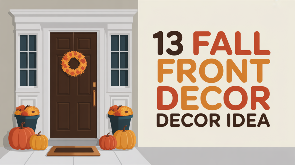 13 Fall Front Door Decor Ideas to Wow Your Neighbors