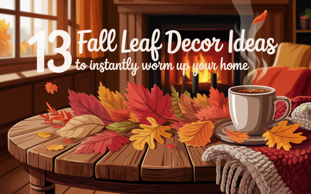 13 Fall Leaf Decor Ideas to Instantly Warm Up Your Home