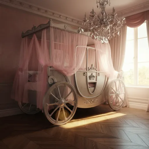 Barbie Carriage Bunk Bed
