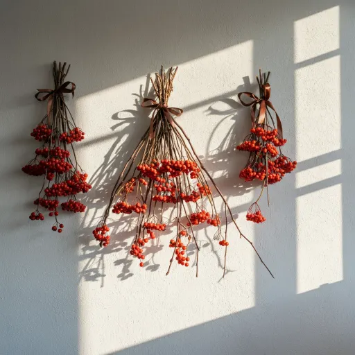 Branch and Berry Wall Swags