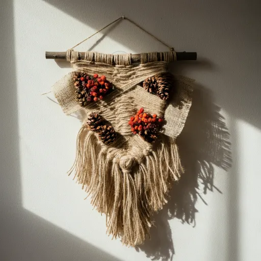 Burlap and Twine Wall Hangings