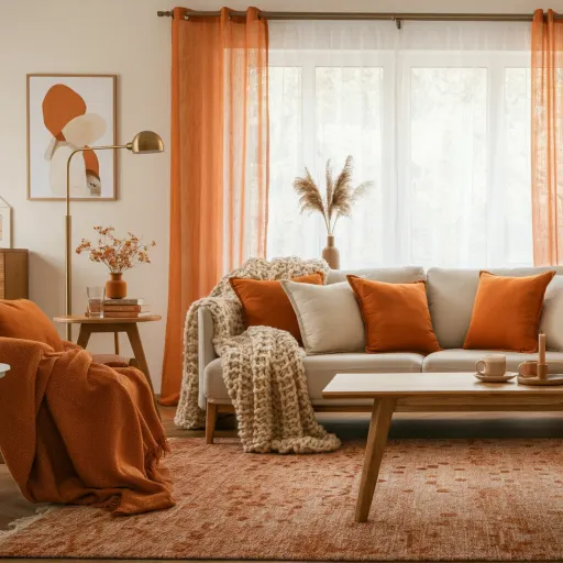  Burnt Orange & Cream
