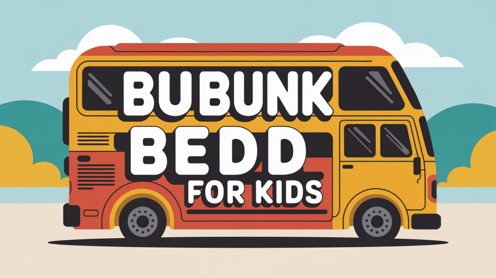 Bus Bunk Bed Ideas for Kids