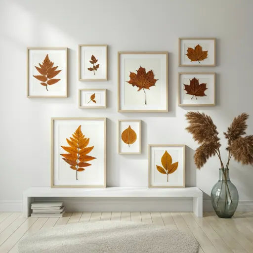Charming Leaf Art Idea