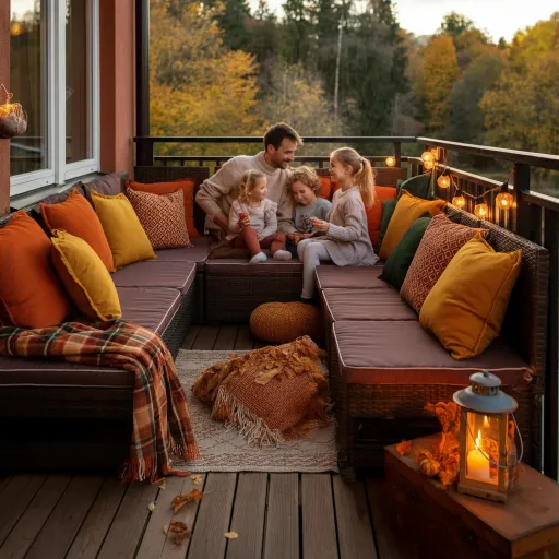 Decorative Pillows in Fall Colors