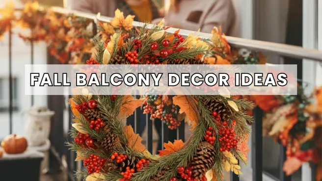 12 Fall Balcony Decor Ideas to Create a Cozy Outdoor Retreat Fall Balcony Decor Ideas