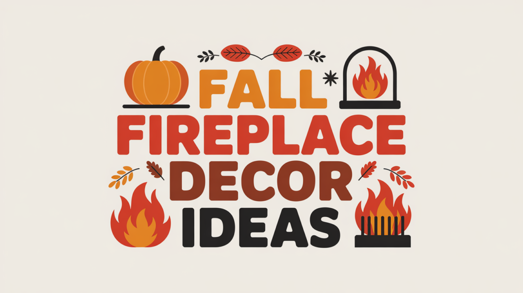 Fall Fireplace Decor Ideas