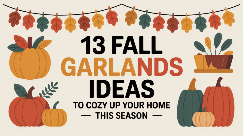 13 Fall Garlands Ideas to Instantly Cozy Up Your Home Fall Garlands Ideas