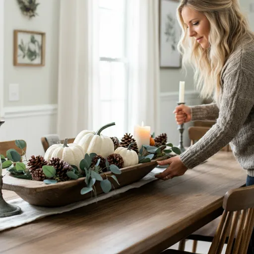 Make A Fall Centerpiece