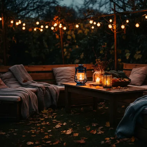 Light Up Fall Evenings in the Garden