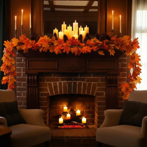 Festive Fireplace