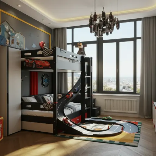 Indoor Race Track Bun