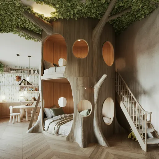 Indoor Treehouse Circle