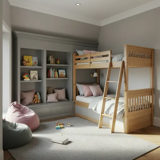 L-Shaped Corner Bunk