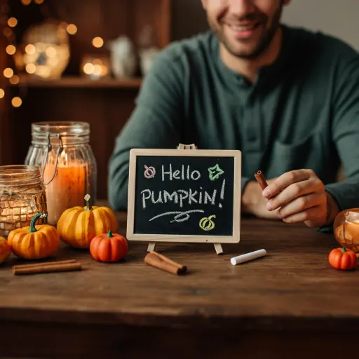 Display a Mini Chalkboard Sign