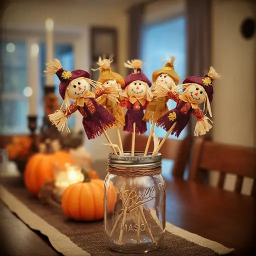 Mini Indoor Scarecrows