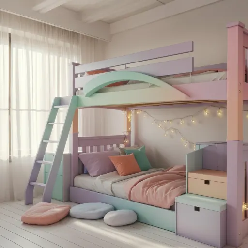 Pastel Rainbow Loft Style