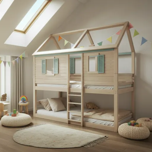 Rainbow House Frame Bunk