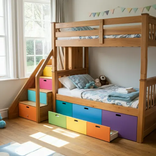 Rainbow Storage Stairs
