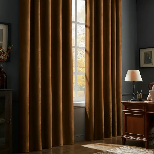 Rich Brown Suede-Look Panels