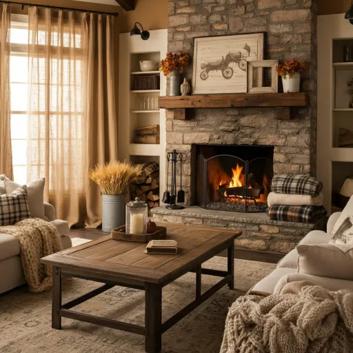 Rustic Burlap Panels